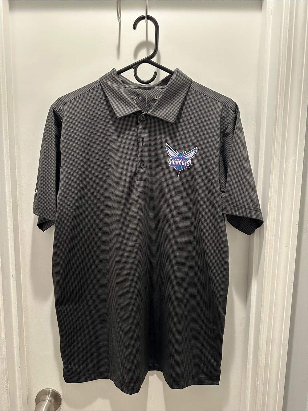 Charcoal Hornets Logo Polo Shirt - Men's